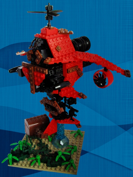 LEGO MOC - Погружение - Подводный робот кладоискатель-торпедоносец MSDN 'Ассемблер': Всем спасибо за внимание, комментируем!