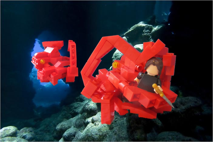 LEGO MOC - Битва Мастеров 'В кубе' - Бой со спрутами.: Спасибо за внимание!