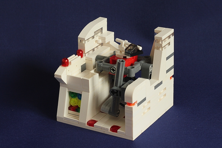 LEGO MOC - Битва Мастеров 'В кубе' - Центр подготовки космонавтов: Общий вид