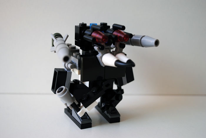 LEGO MOC - Битва Мастеров 'В кубе' - Чудовище- робот
