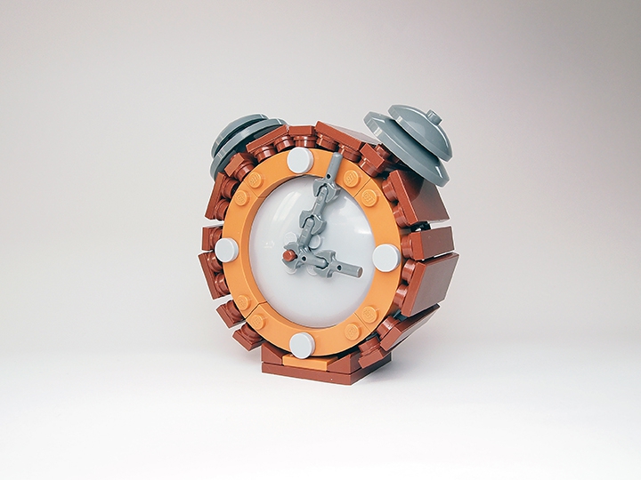 LEGO MOC - Битва Мастеров 'В кубе' - Будильник