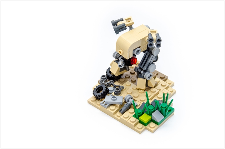 LEGO MOC - Битва Мастеров 'В кубе' - DESERT STRIKE