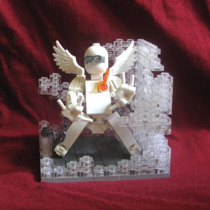 LEGO MOC - Битва Мастеров 'В кубе' - Зажатый в рамки: Далее несколько прочих ракурсов.