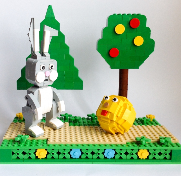 LEGO MOC - Чудеса русских сказок - Колобок и Заяц