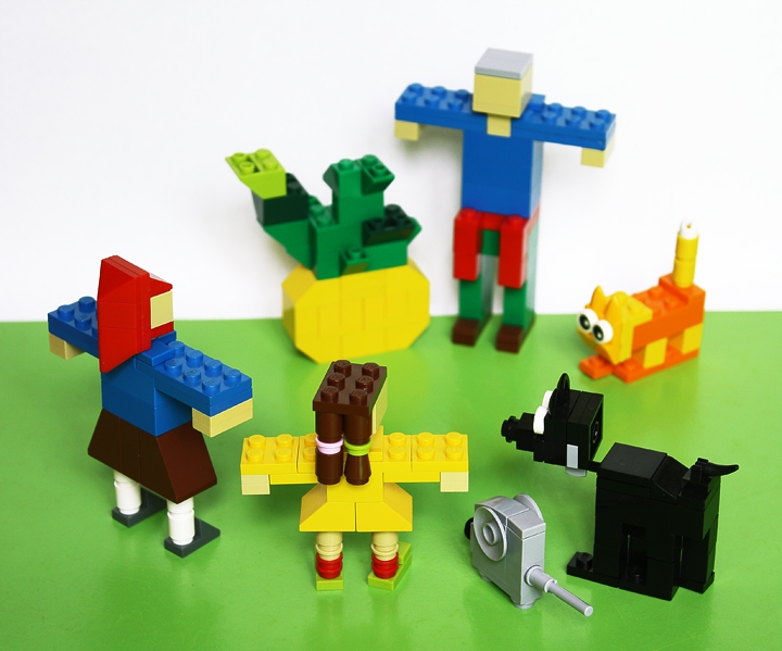 LEGO MOC - Чудеса русских сказок - Посадил Дед репку...: Праздник урожая!