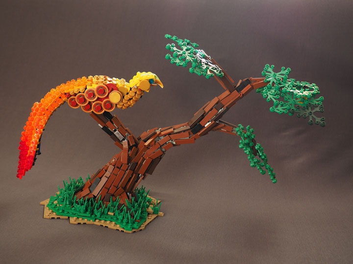 LEGO MOC - Чудеса русских сказок - Чудо-птица