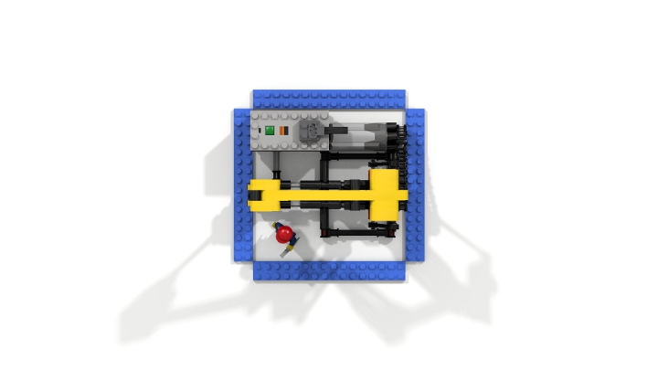 LEGO MOC - Битва Мастеров 2016 - Станок-качалка для нефтедобывающей скважины
