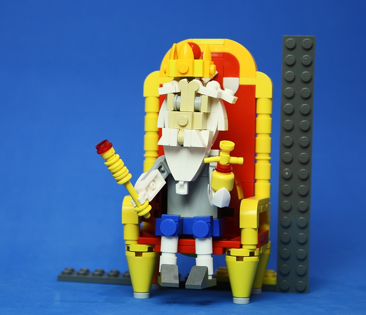 LEGO MOC - Битва Мастеров 2016 - А корона не жмет!