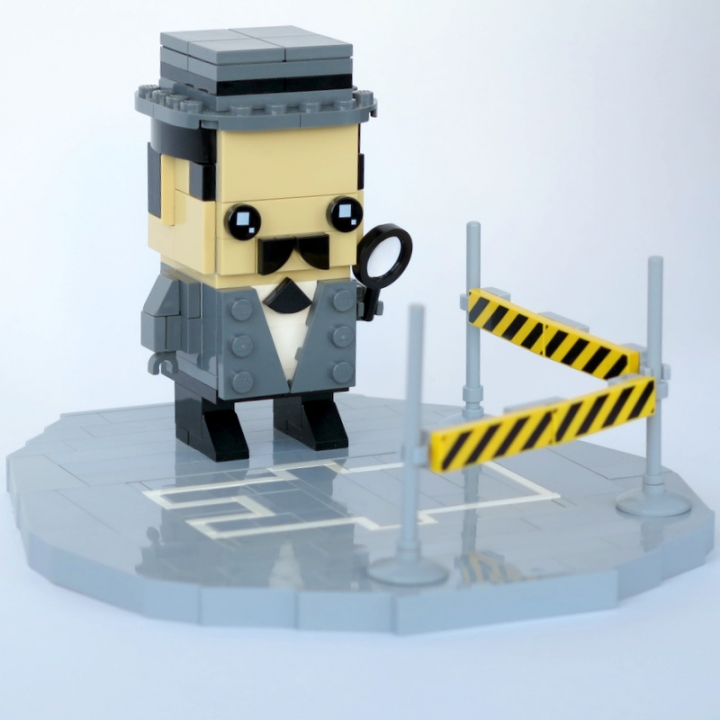 LEGO MOC - Конкурс Детективов - Brick Detective: Всем посторонится!<br />
Идёт сбор улик и осмотр места происшествия.