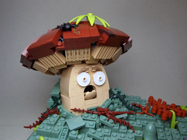 LEGO MOC - Фантастические твари и кто их фантазирует - Машрумариум