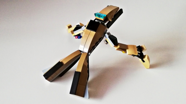 LEGO MOC - Фантастические твари и кто их фантазирует - Алмазный аллигатор 