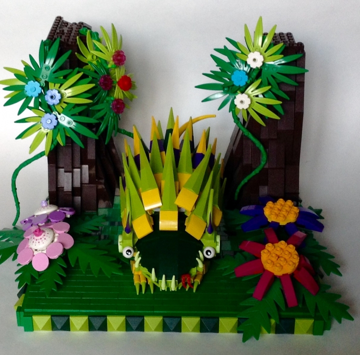 LEGO MOC - Фантастические твари и кто их фантазирует - Фантастический зверек.