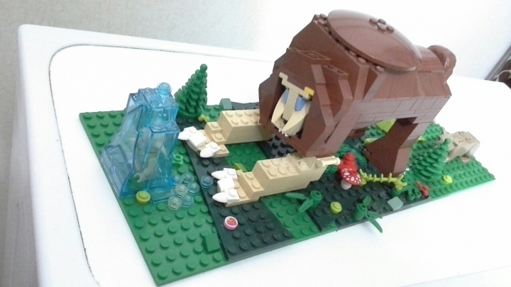 LEGO MOC - Фантастические твари и кто их фантазирует - Левонт Хладноглаз