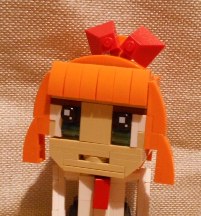 LEGO MOC - 16x16: Чиби - Школьница Цундэрэ