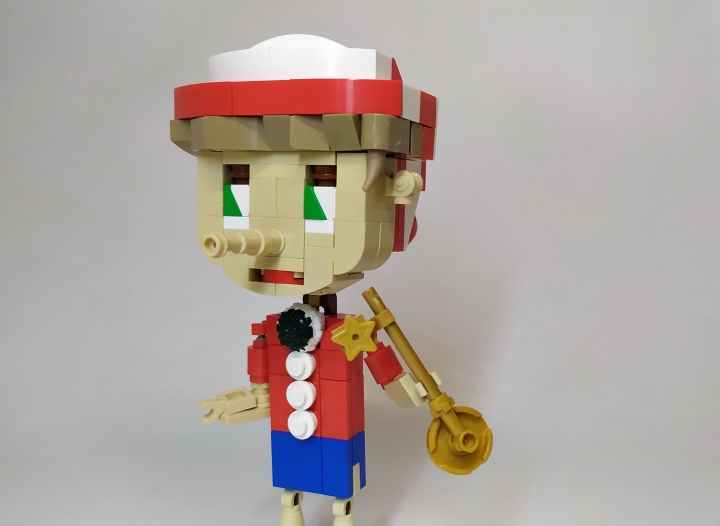 LEGO MOC - 16x16: Чиби - Буратино и золотой ключик (ну, почти): Конечно, это не вы. Ведь вы выбрали на голосовании лучшие работы, а не лучших авторов.