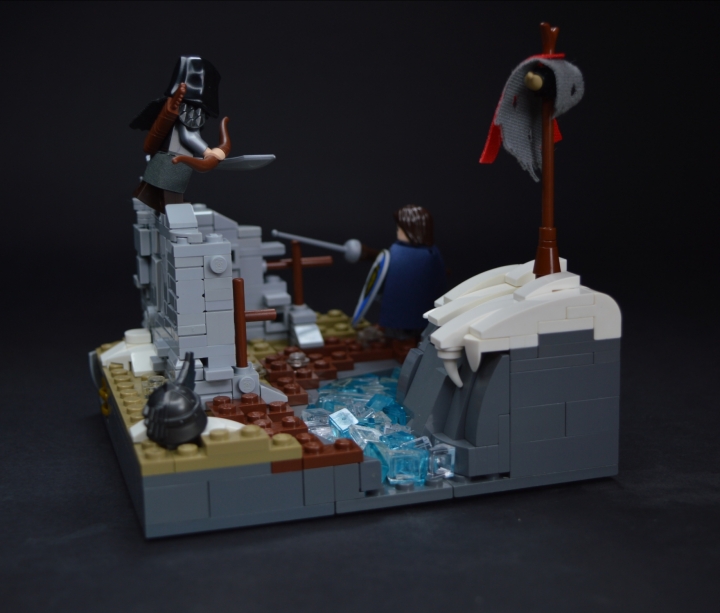 LEGO MOC - 16x16: Поединок - Весна