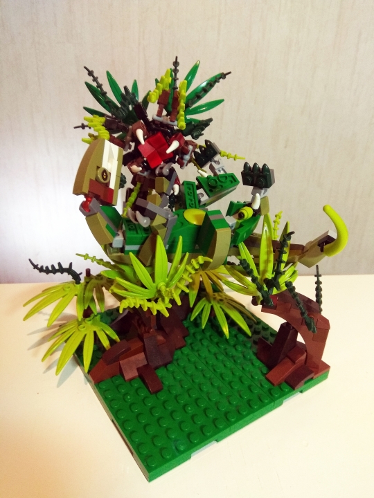 LEGO MOC - 16x16: Поединок - Доисторический Поединок