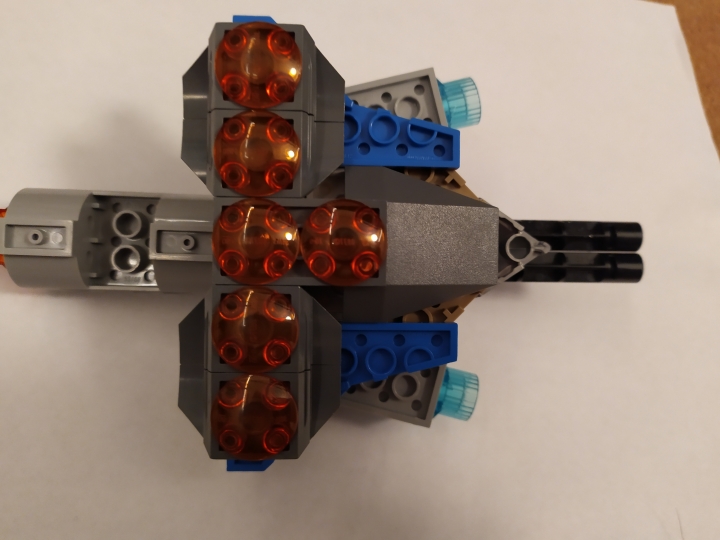 LEGO MOC - 16x16: Микро - Истребитель 