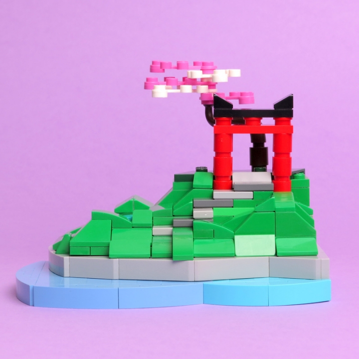 LEGO MOC - 16x16: Микро - Безмятежность