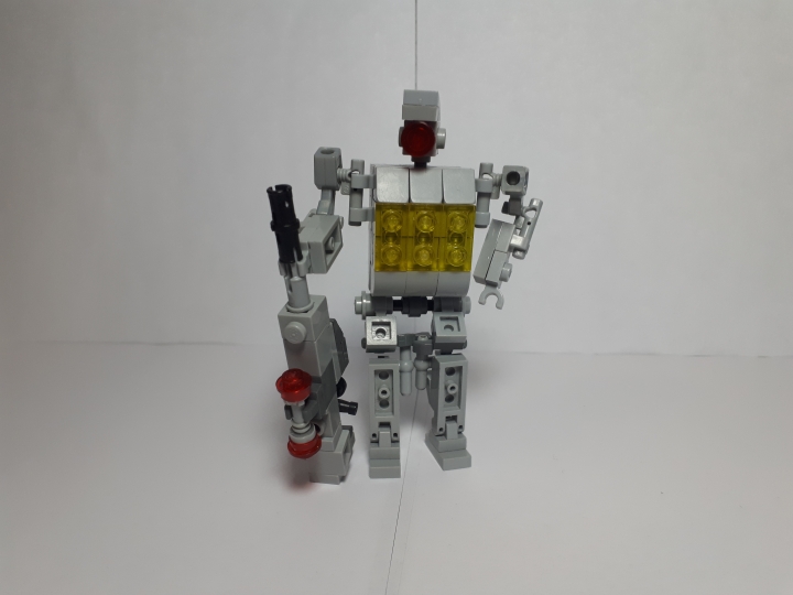 LEGO MOC - 16x16: Микро - Робот-снайпер
