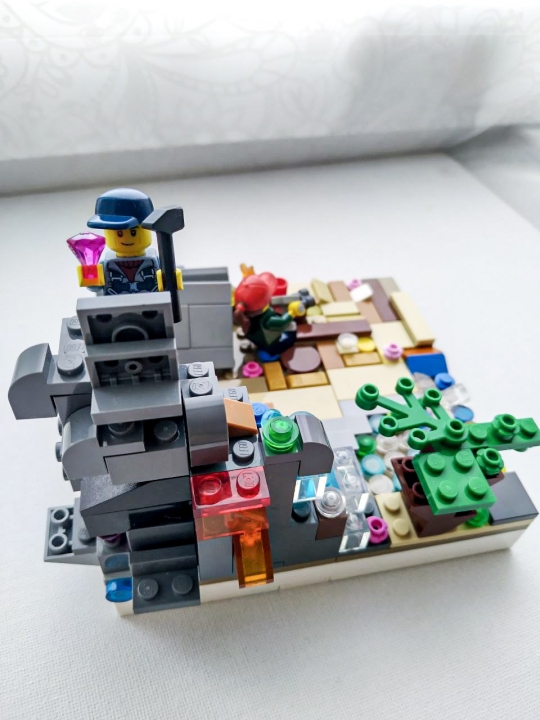 LEGO MOC - LEGO-конкурс 16x16: 'Все работы хороши' - ГеоЛЕГОлогическая разведка месторождений. С сюрпризом :)