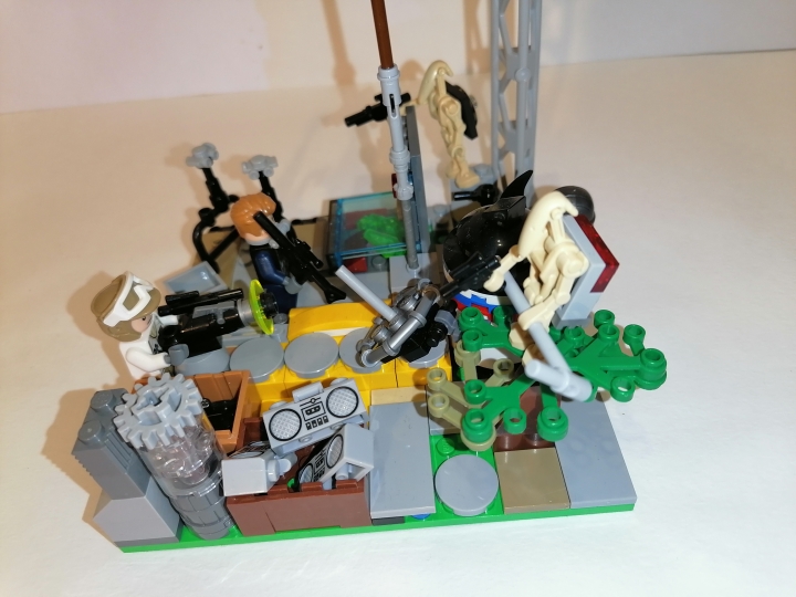 LEGO MOC - LEGO-конкурс 16x16: 'Киберпанк' - Будущее за прошлым