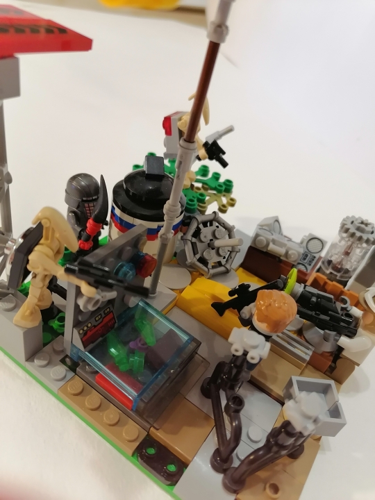 LEGO MOC - LEGO-конкурс 16x16: 'Киберпанк' - Будущее за прошлым
