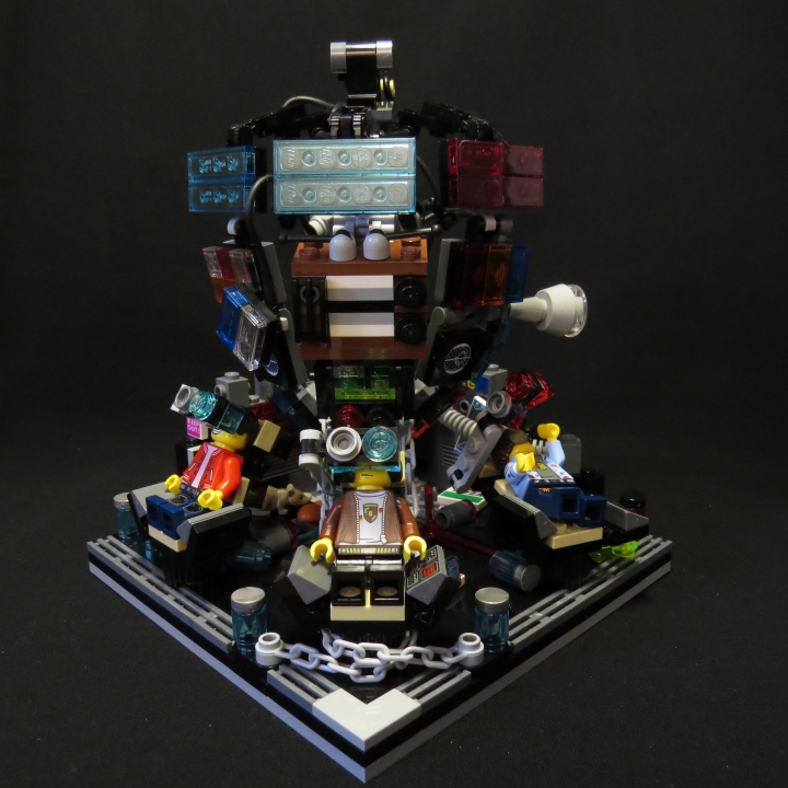 LEGO MOC - LEGO-конкурс 16x16: 'Киберпанк' - Кибергедонизм. Живи по кайфу!: Кибергедонизм - это хорошо...