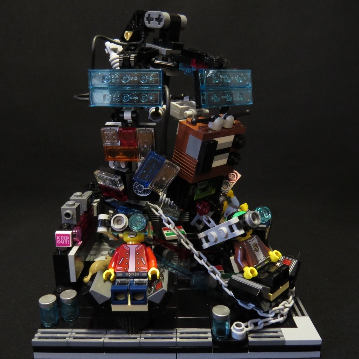 LEGO MOC - LEGO-конкурс 16x16: 'Киберпанк' - Кибергедонизм. Живи по кайфу!