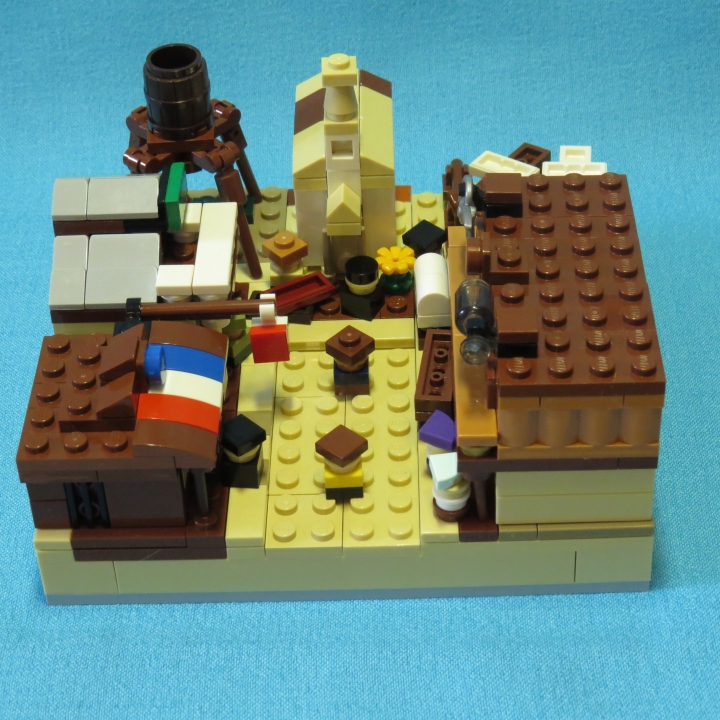 LEGO MOC - LEGO-конкурс 16x16: 'Вестерн' - Вестбрик, Штат Техас: Тихий спокойный городок Вестбрик, штат Техас. Именно здесь состоится дуэль за честь и обед между двумя горячими парнями.