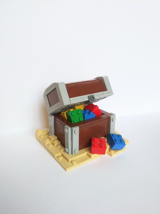 LEGO MOC - LEGO-конкурс 24x24: 'Пираты' - Настоящее сокровище: Целый сундук кубиков!