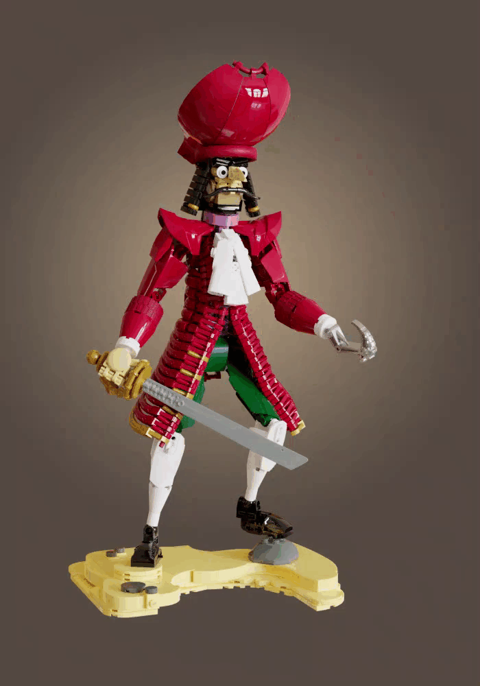 LEGO MOC - LEGO-конкурс 24x24: 'Пираты' - Капитан Крюк