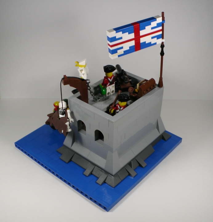 LEGO MOC - LEGO-конкурс 24x24: 'Пираты' - Бомба для губернатора или Драма на КПП