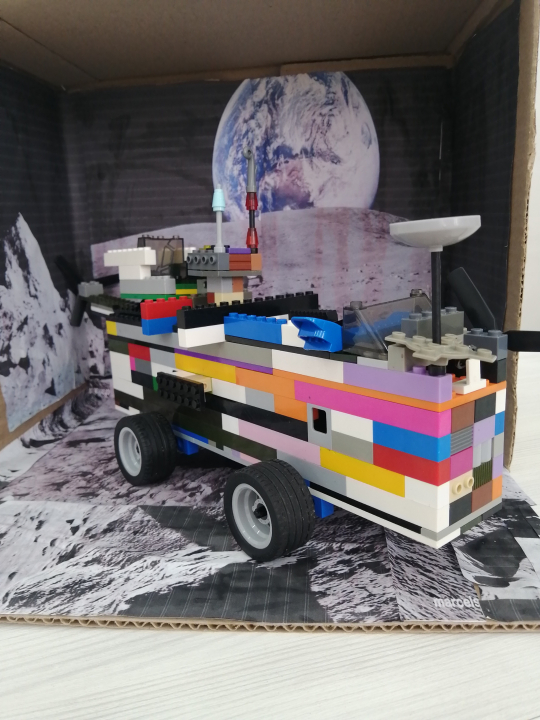 LEGO MOC - LEGO-конкурс 'Путь к звездам' - 'Автобус - Луноход'