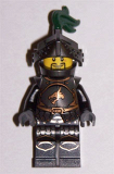 LEGO cas495 Kingdoms - Dragon Knight Armor with Chain, Helmet with Visor, Beard