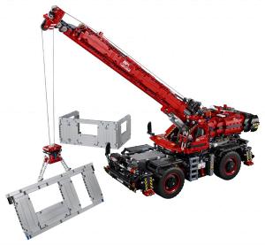 Bricker LEGO 42082 Rough Terrain Crane