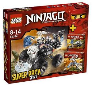 Bricker LEGO 66394 Ninjago Super Pack 3 in 1 2506 2259 2260