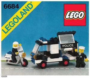 Lego police van sales