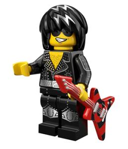 Lego rockstar minifigure hotsell