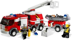 Bricker LEGO 7239 Fire Truck