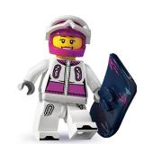 Набор LEGO 8803-snowboarder